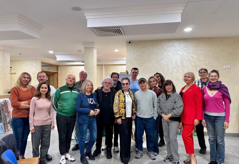 Достопримечательности старинной части Баку представлены на художественном симпозиуме в Сербии (ФОТО)