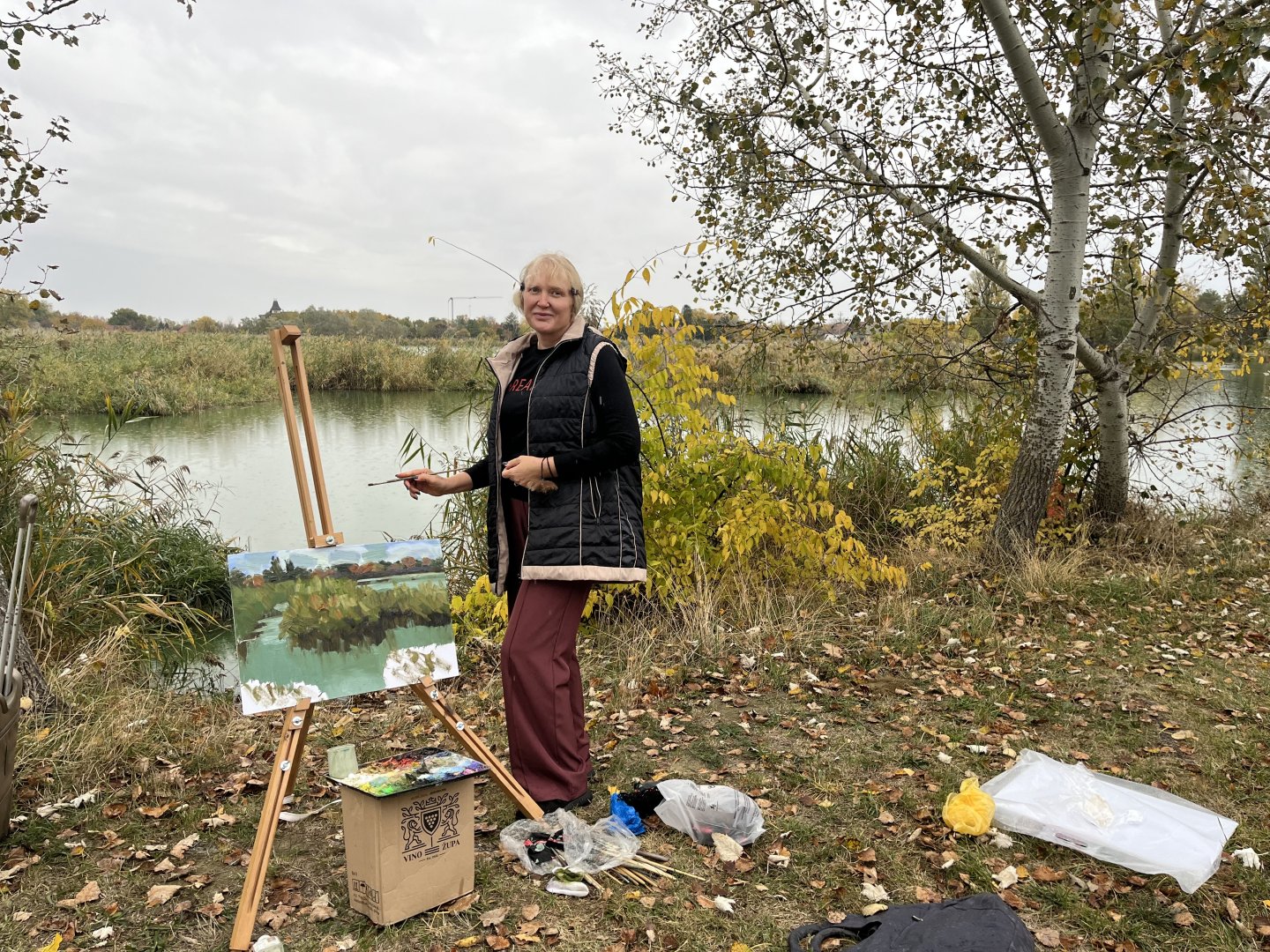 Достопримечательности старинной части Баку представлены на художественном симпозиуме в Сербии (ФОТО)