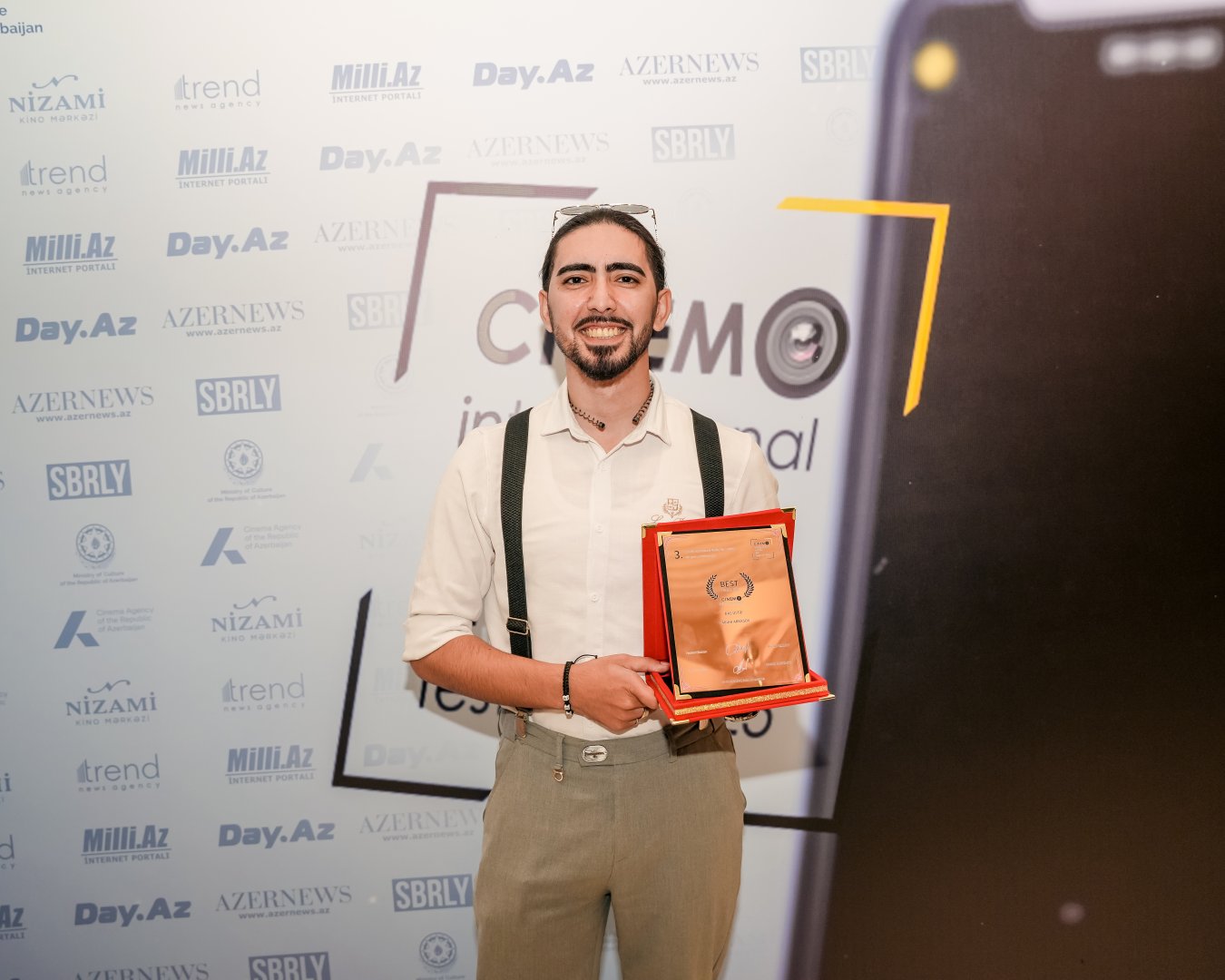 В Баку состоялась церемония награждения III Международного мобильного кинофестиваля CINEMO (ФОТО)