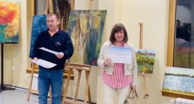 Достопримечательности старинной части Баку представлены на художественном симпозиуме в Сербии (ФОТО)