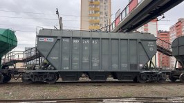 Поезд с пшеницей проследовал через Азербайджан в Армению (ФОТО/ВИДЕО)