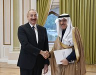 Президент Ильхам Алиев принял делегацию руководящих лиц структур-членов Арабской координационной группы (ФОТО/ВИДЕО)