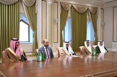 Президент Ильхам Алиев принял делегацию руководящих лиц структур-членов Арабской координационной группы (ФОТО/ВИДЕО)