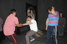 В Физулинском драматическом театре прошли мастер-классы по сценическому искусству (ФОТО)