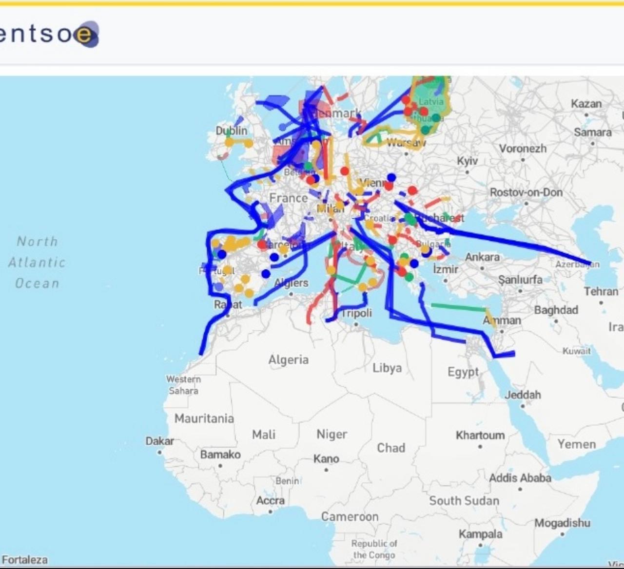 "Зеленый энергетический коридор Каспий–Черное море–Европа" включен в предварительный список ENTSO-E