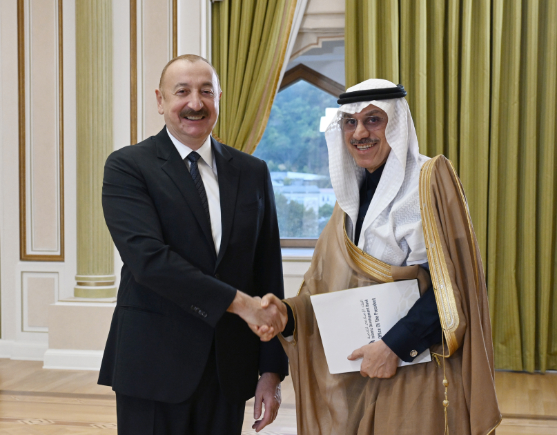 Президент Ильхам Алиев принял делегацию руководящих лиц структур-членов Арабской координационной группы (ФОТО/ВИДЕО)