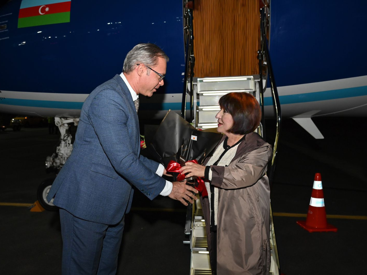 Сахиба Гафарова прибыла в Бразилию с рабочим визитом для участия в COP30