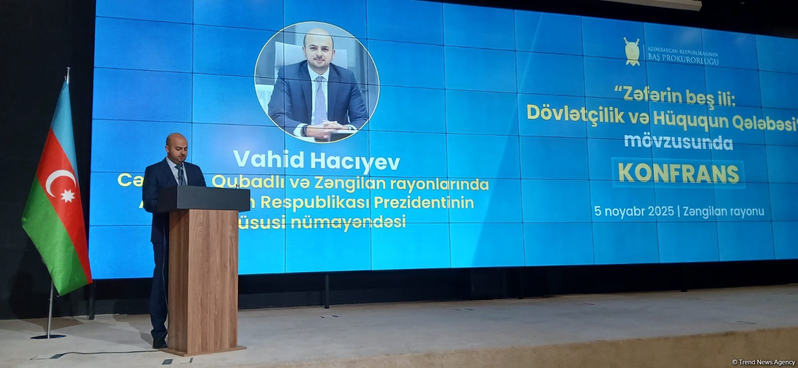 Строительные работы в городе Зангилан близятся к завершению - Вахид Гаджиев