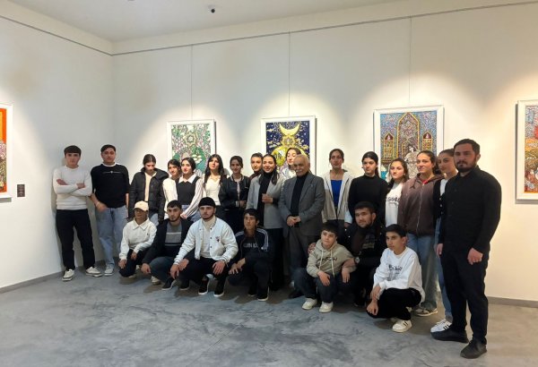 В Болнисском музее открылась выставка народного художника Азербайджана Арифа Гусейнова (ФОТО)