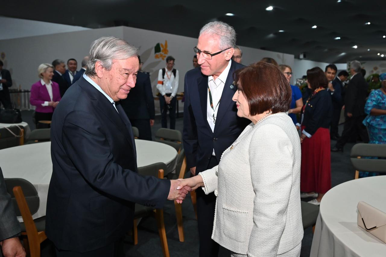 Спикер Милли Меджлиса Сагиба Гафарова приняла участие в церемонии открытия Саммита Лидеров COP30 (ФОТО)