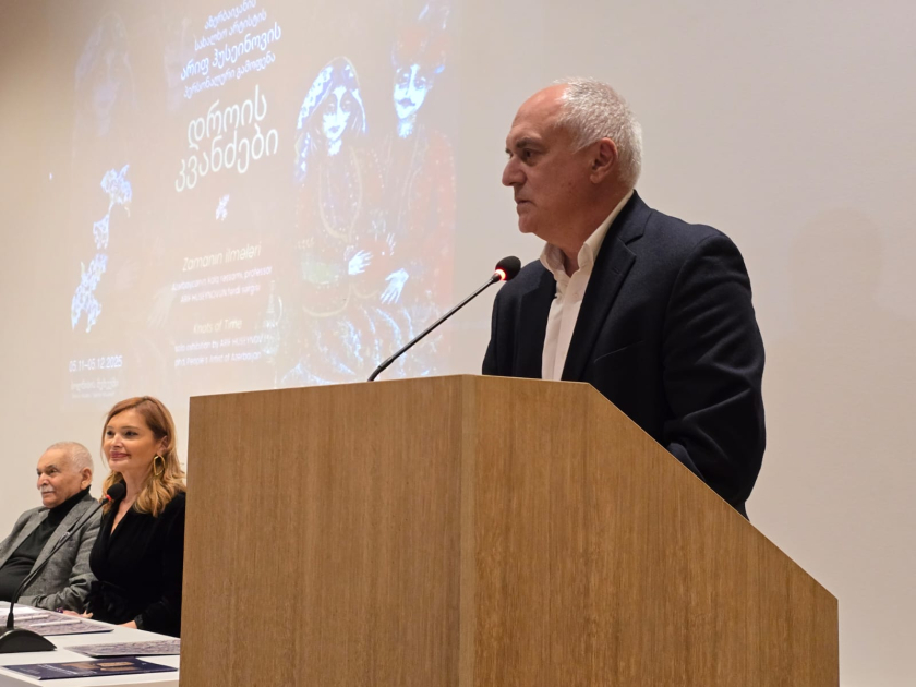 В Болнисском музее открылась выставка народного художника Азербайджана Арифа Гусейнова (ФОТО)