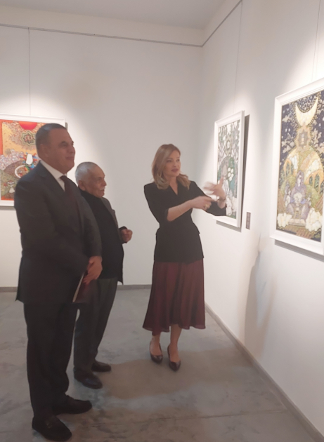 В Болнисском музее открылась выставка народного художника Азербайджана Арифа Гусейнова (ФОТО)