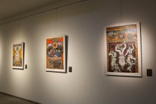 В Болнисском музее открылась выставка народного художника Азербайджана Арифа Гусейнова (ФОТО)