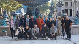 "Цена счастья" в Гяндже: театральный вечер в честь 5-летия Победы в Отечественной войне (ФОТО)