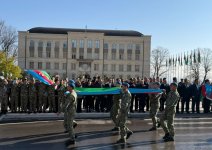 В городе Шуша прошел военный парад в честь 5-летия Дня Победы (ФОТО)
