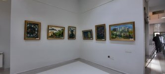 В Билясуваре открылась выставка фотографий и живописи "Дух Победы" (ФОТО)