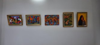 В Билясуваре открылась выставка фотографий и живописи "Дух Победы" (ФОТО)