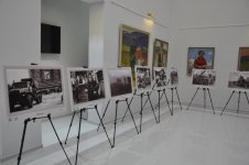 В Билясуваре открылась выставка фотографий и живописи "Дух Победы" (ФОТО)