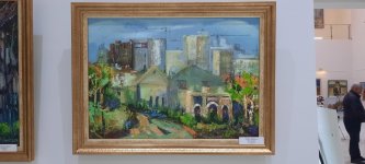 В Билясуваре открылась выставка фотографий и живописи "Дух Победы" (ФОТО)