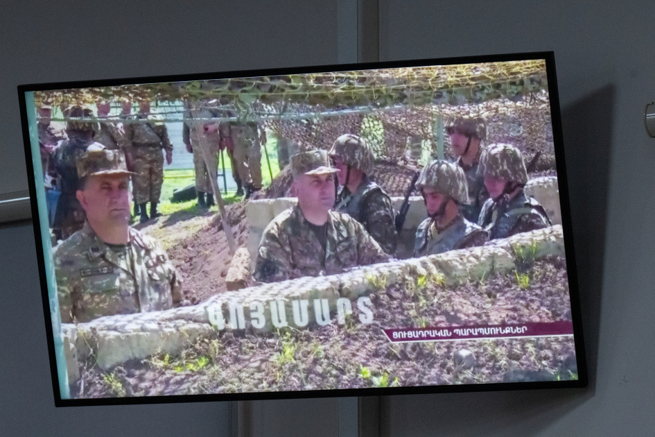 В суде оглашены доказательства касательно Араика Арутюняна, Левона Мнацаканяна, Бако Саакяна, Давида Манукяна и Аркадия Гукасяна (ФОТО)