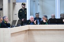 В Баку продолжился суд над лицами, обвиняемыми в совершении многочисленных преступлений против азербайджанского народа (ФОТО)