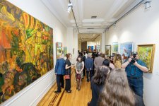 В Национальном музее искусств Азербайджана открылась выставка "Цвета Победы" (ФОТО)