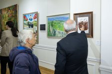 В Национальном музее искусств Азербайджана открылась выставка "Цвета Победы" (ФОТО)