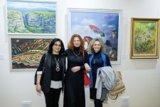 В Национальном музее искусств Азербайджана открылась выставка "Цвета Победы" (ФОТО)