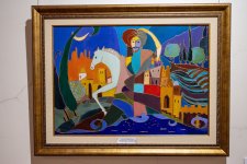 В Национальном музее искусств Азербайджана открылась выставка "Цвета Победы" (ФОТО)