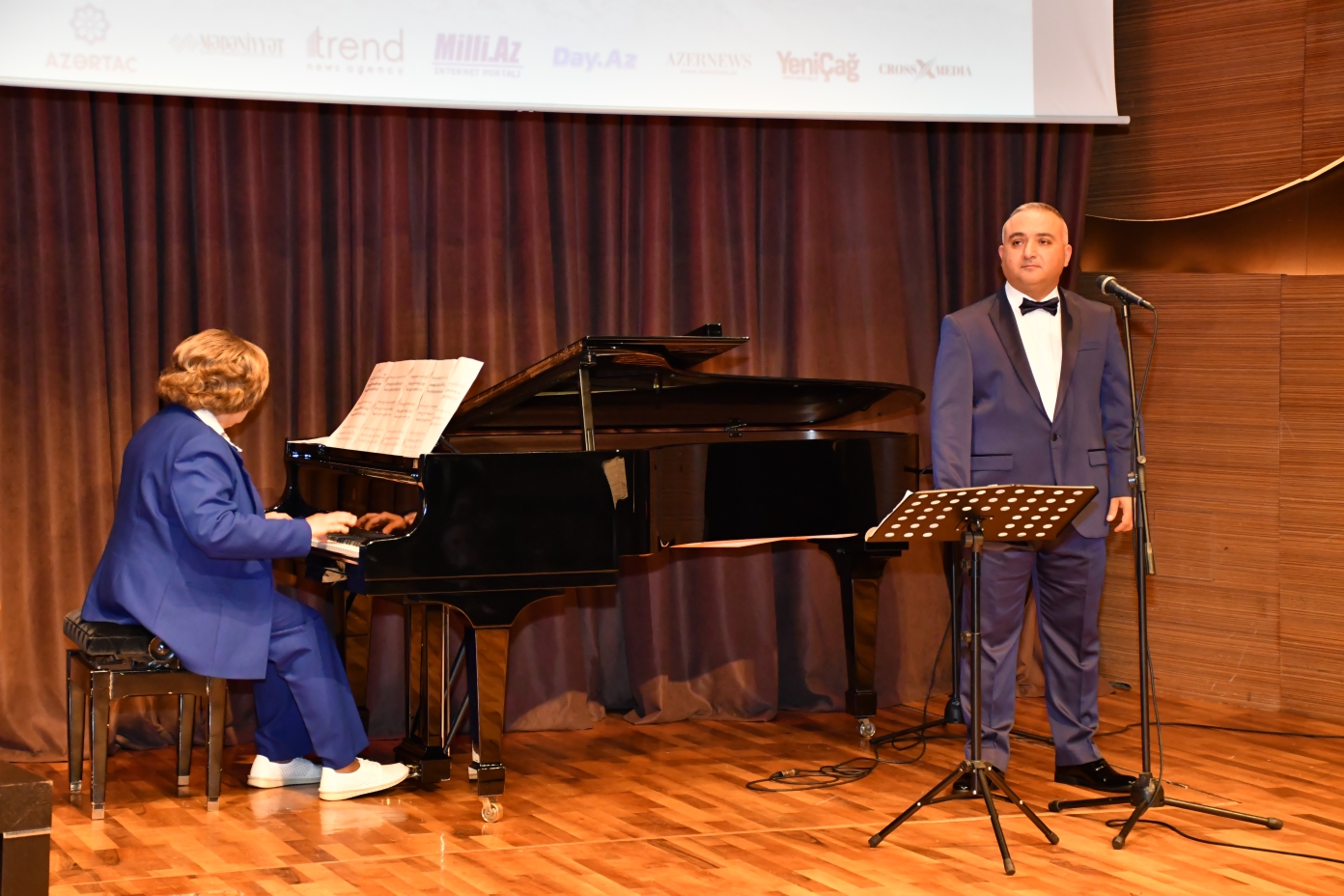 Тема патриотизма в азербайджанском искусстве – посвящается Дню Победы (ФОТО)