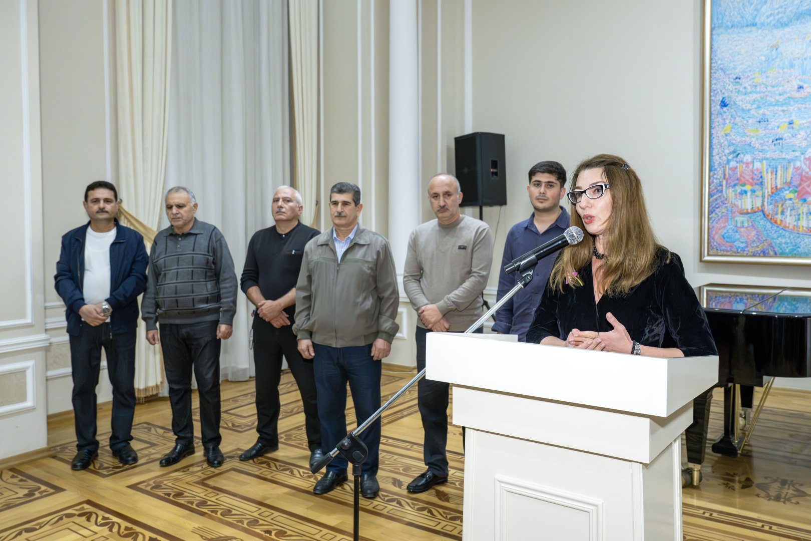 В Национальном музее искусств Азербайджана открылась выставка "Цвета Победы" (ФОТО)