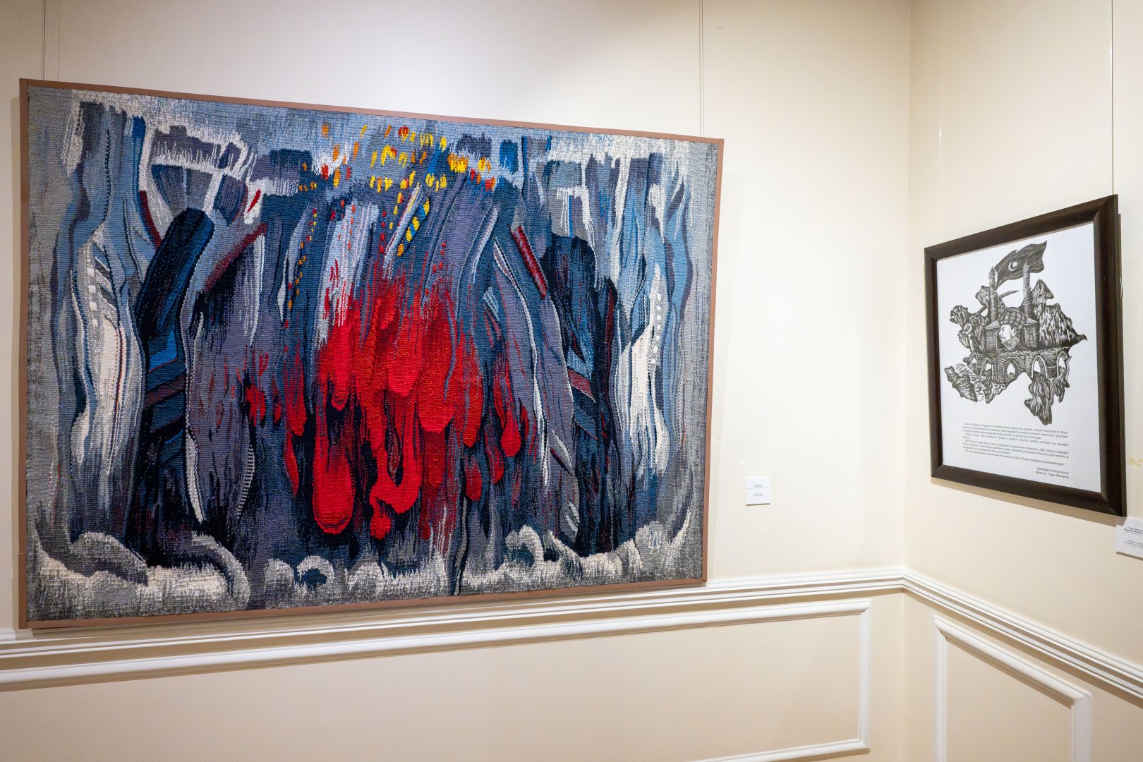 В Национальном музее искусств Азербайджана открылась выставка "Цвета Победы" (ФОТО)