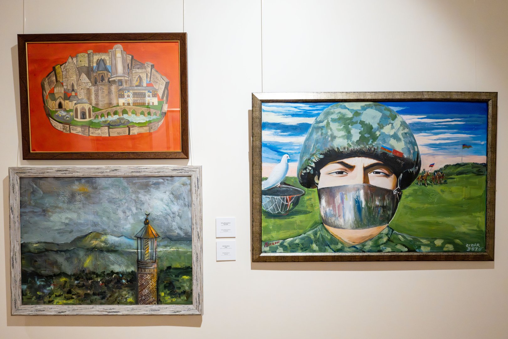 В Национальном музее искусств Азербайджана открылась выставка "Цвета Победы" (ФОТО)