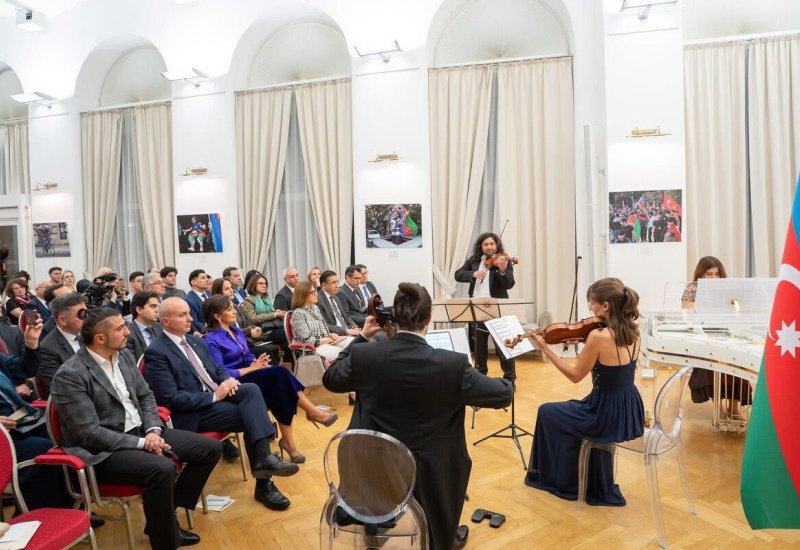 В Вене прошел праздничный вечер в честь Дня Победы Азербайджана (ФОТО)