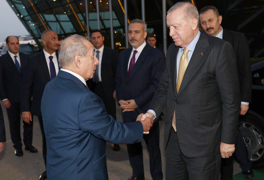 Завершился визит Президента Турции в Азербайджан