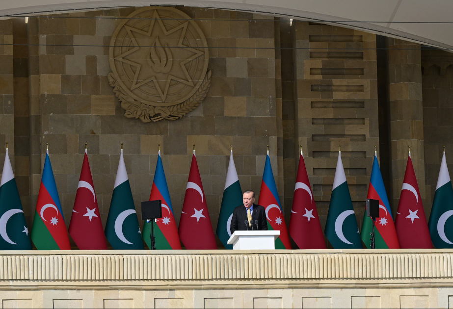 Президент Реджеп Тайип Эрдоган: Победа во Второй Карабахской войне открыла новую страницу в истории региона