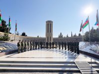 В Азербайджанской Армии торжественно отмечена пятая годовщина со Дня Победы (ФОТО)