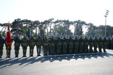 Президент Ильхам Алиев, Первая леди Мехрибан Алиева, Реджеп Тайип Эрдоган и Мухаммад Шахбаз Шариф приняли участие в Военном параде, посвященном пятой годовщине Победы в Отечественной войне (ФОТО/ВИДЕО)