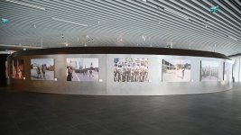 Президент Ильхам Алиев и Первая леди Мехрибан Алиева посетили мемориал Победы в Баку и приняли участие в открытии Музея Победы (ФОТО/ВИДЕО)