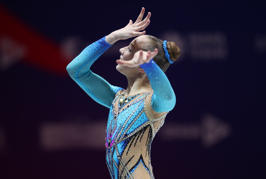 В Гяндже проходит чемпионат Европы по аэробной гимнастике (ФОТО)