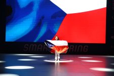 В Гяндже проходит чемпионат Европы по аэробной гимнастике (ФОТО)