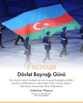 Первый вице-президент Мехрибан Алиева поделилась публикацией по случаю Дня Государственного флага (ФОТО)