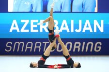 В Гяндже проходит чемпионат Европы по аэробной гимнастике (ФОТО)