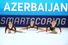 В Гяндже проходит чемпионат Европы по аэробной гимнастике (ФОТО)