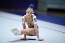 В Гяндже проходит чемпионат Европы по аэробной гимнастике (ФОТО)