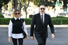 Президент Ильхам Алиев, Первая леди Мехрибан Алиева, Реджеп Тайип Эрдоган и Мухаммад Шахбаз Шариф приняли участие в Военном параде, посвященном пятой годовщине Победы в Отечественной войне (ФОТО/ВИДЕО)