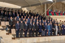 Президент Ильхам Алиев, Первая леди Мехрибан Алиева, Реджеп Тайип Эрдоган и Мухаммад Шахбаз Шариф приняли участие в Военном параде, посвященном пятой годовщине Победы в Отечественной войне (ФОТО/ВИДЕО)