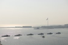 Президент Ильхам Алиев, Первая леди Мехрибан Алиева, Реджеп Тайип Эрдоган и Мухаммад Шахбаз Шариф приняли участие в Военном параде, посвященном пятой годовщине Победы в Отечественной войне (ФОТО/ВИДЕО)