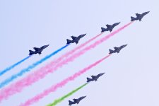 Президент Ильхам Алиев, Первая леди Мехрибан Алиева, Реджеп Тайип Эрдоган и Мухаммад Шахбаз Шариф приняли участие в Военном параде, посвященном пятой годовщине Победы в Отечественной войне (ФОТО/ВИДЕО)