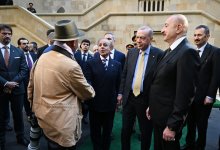 Президент Ильхам Алиев, Первая леди Мехрибан Алиева, Реджеп Тайип Эрдоган и Мухаммад Шахбаз Шариф приняли участие в Военном параде, посвященном пятой годовщине Победы в Отечественной войне (ФОТО/ВИДЕО)